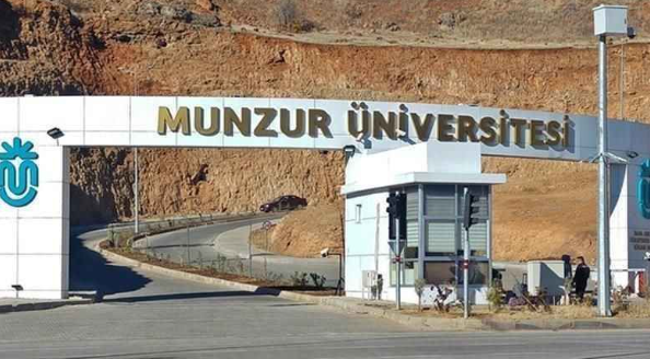  Munzur Üniversitesi'nde 