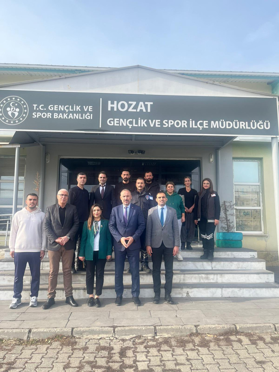 Tunceli Gençlik ve Spor İl Müdürü Aytaç Keklik, Hozat İlçe Tesislerini Ziyaret Etti